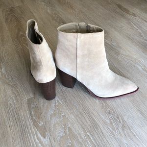Sam Edelman Blake Ankle Boot Oatmeal Suede
